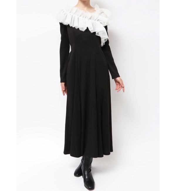 dazzlin「クロスフリルカットワンピース」|ワンピース|