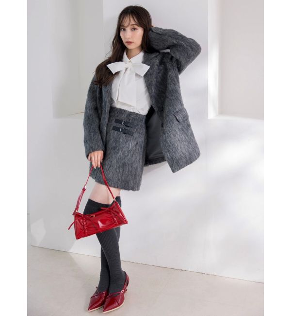 dazzlin「【WEB限定カラーあり】ヘアリーミドルジャケット」|その他|