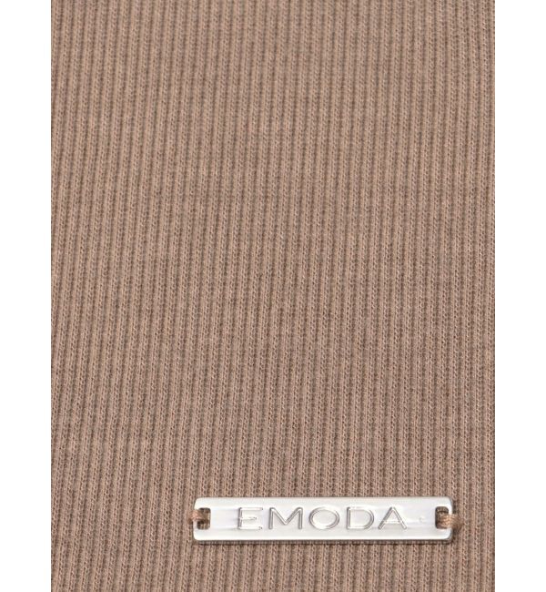 EMODA「リブクラッシュレーストップス」|Tシャツ・カットソー|