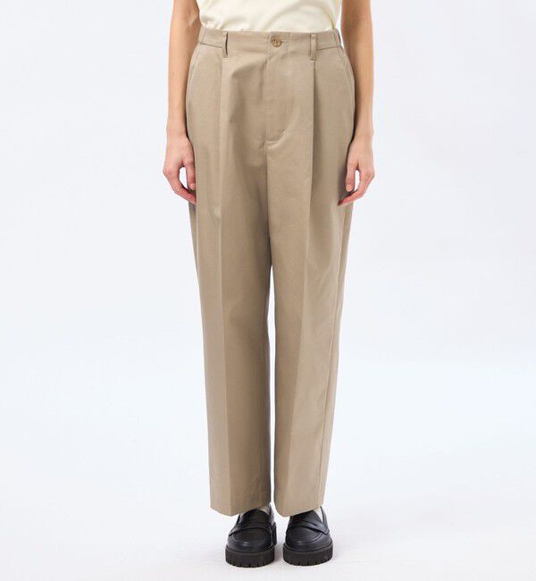MACKINTOSH PHILOSOPHY「ペグトップライトチノパンツ」|スラックス|
