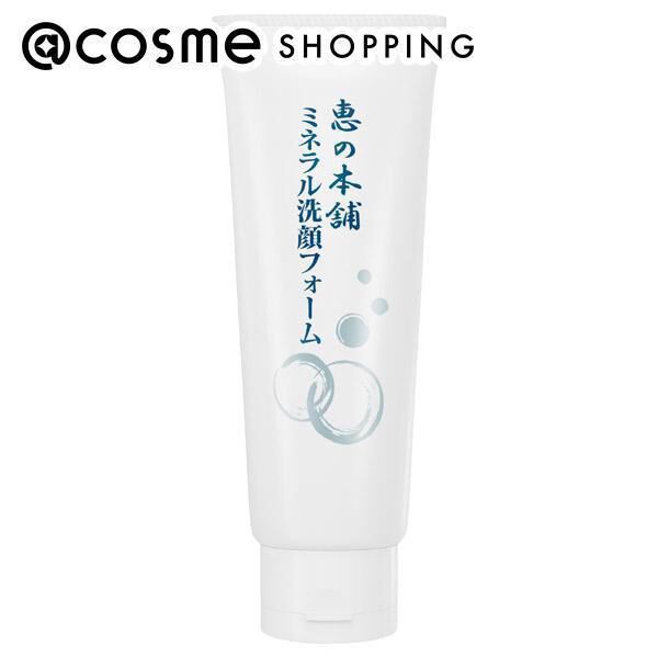  「恵の本舗 ミネラル洗顔フォーム 本体 (100g)」|洗顔料|その他
