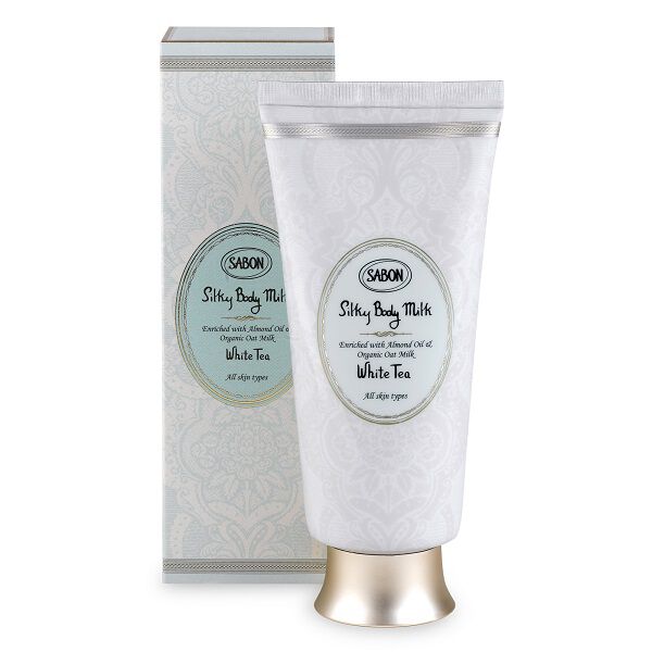 SABON「シルキーボディミルク」|ボディ保湿|ホワイトティー