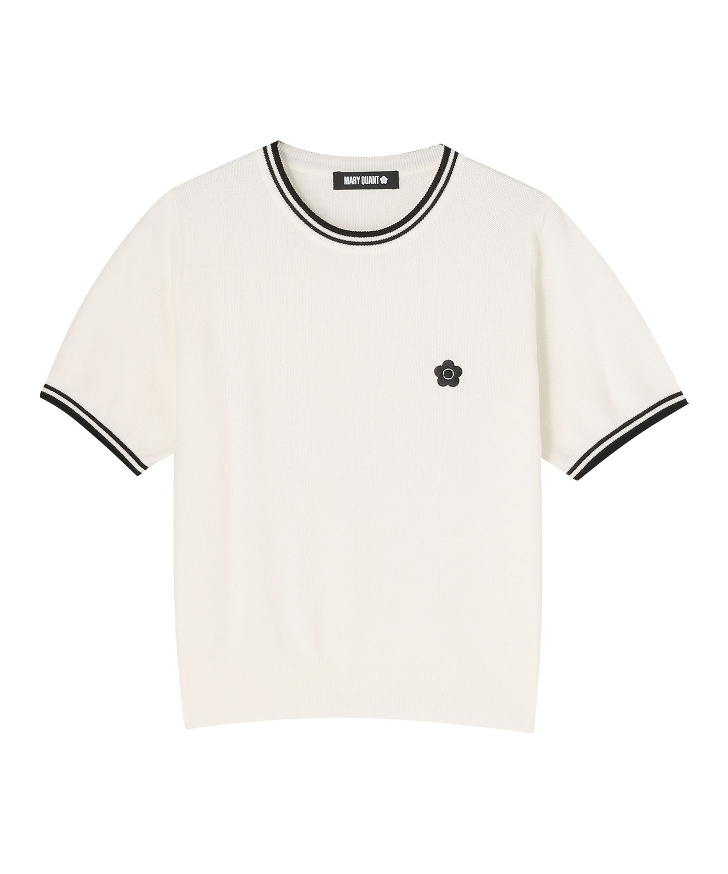 MARY QUANT「ラインニット プルオーバー」|ニット・セーター|