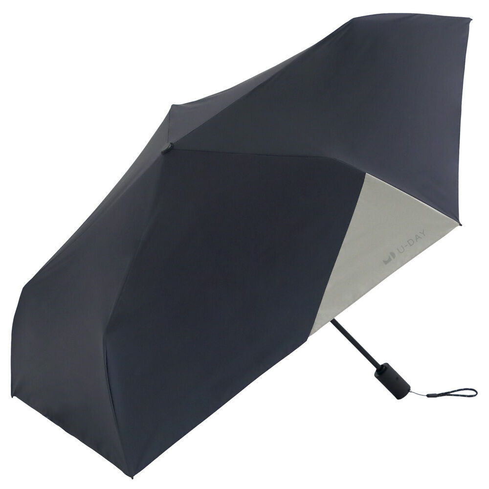 BACKYARD FAMILY「U-DAY ユーディ 折りたたみ傘 晴雨兼用 ミニ 55cm 傘 通販 晴雨兼用傘 自動開閉傘」|傘|ブルー1