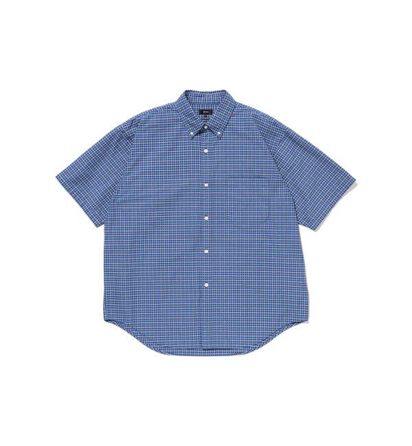 BEAMS「オックスフォード ボタンダウンシャツ ５分丈」|シャツ・ブラウス|