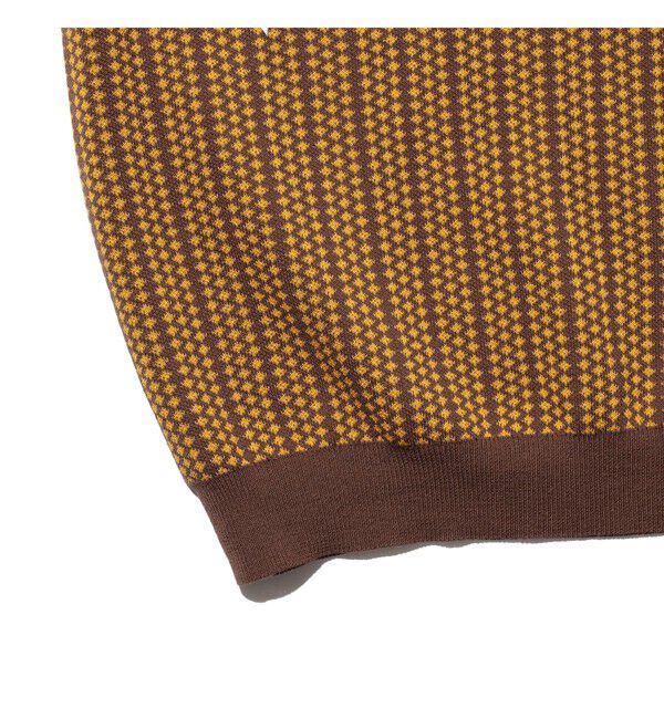 BEAMS PLUS「Half Zip Knit Polo」|ポロシャツ|