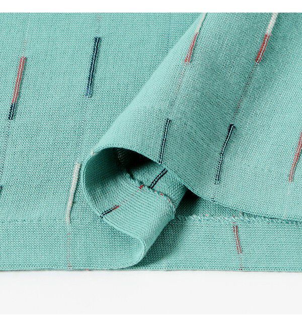 BEAMS PLUS「Knit Polo Kasuri Stripe」|ポロシャツ|