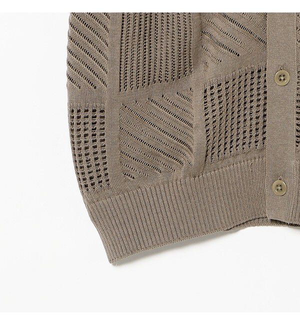 BEAMS PLUS「Full Button Polo Mesh」|ポロシャツ|