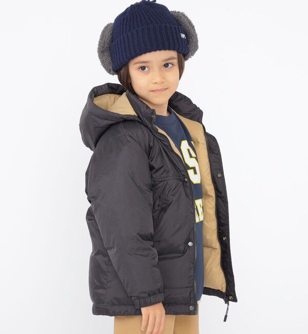 SHIPS KIDS「SHIPS KIDS:100～130cm /〈手洗い可能〉リサイクル ダウン ジャケット」|ダウン|