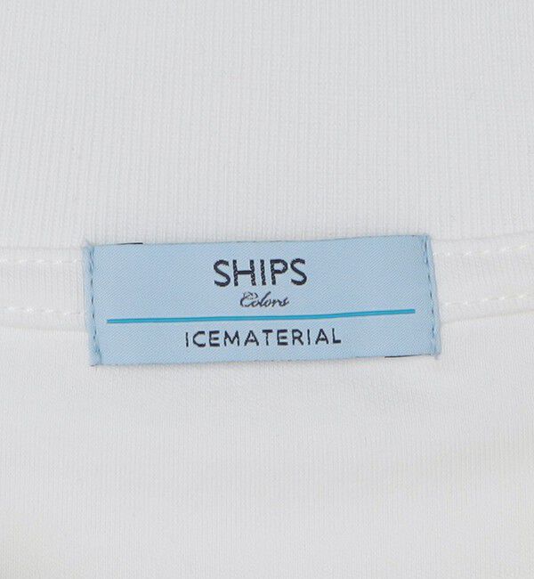 SHIPS Colors 「SHIPS Colors:〈抗菌防臭・接触冷感・紫外線軽減〉スムース ビズT◇」|Tシャツ・カットソー|