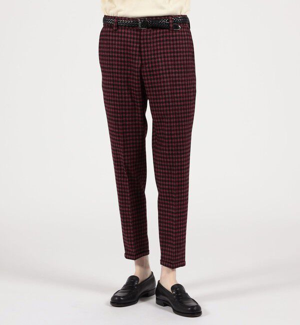 TOMORROWLAND BUYING WEAR「PT TRINO Rebel Fit ウールシルクリネン ノープリーツスラックス」|スラックス|