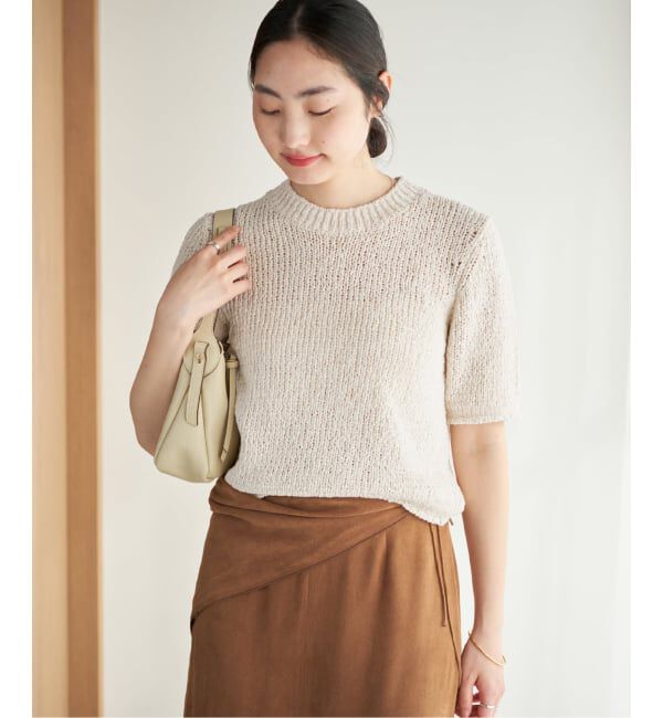 Plage「Italian yarn CO half ニット」|ニット・セーター|