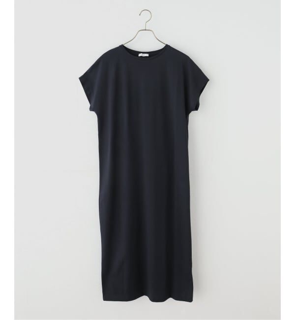 IENA「ATON/エイトン SUVIN 60/2 CAP SLEEVE DRESS ワンピース」|ワンピース|