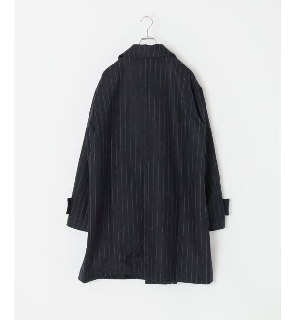 EDIFICE「MACKINTOSH(マッキントッシュ) 別注 HUMBIE/ハンビー SL &rdquo;ストライプ&rdquo;」|ステンカラーコート|