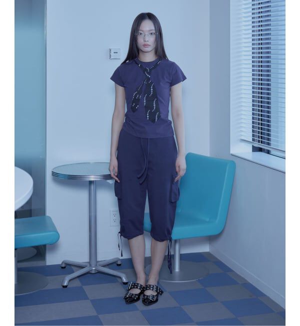 PULP「【Geek Office / ギークオフィス】CROPPED SWEAT PANTS」|その他|