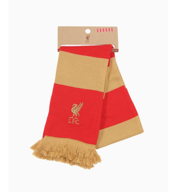 Liverpool FC「【Liverpool FC / リバプール FC】 BAR SCARF - RED GOLD」|その他|