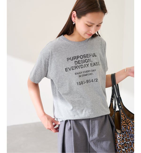 FRAMeWORK「カスレロゴプリントTシャツ」|Tシャツ・カットソー|