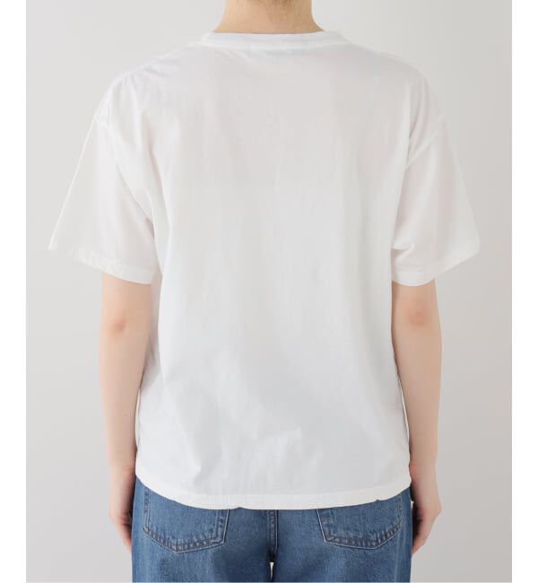 FRAMeWORK「カスレロゴプリントTシャツ」|Tシャツ・カットソー|