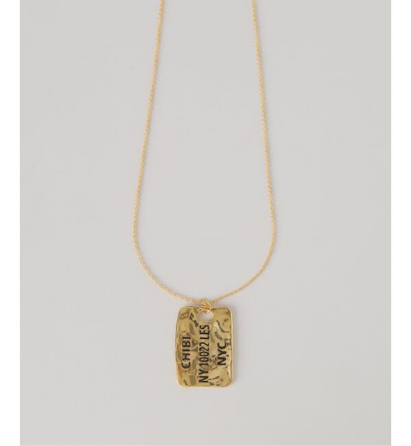 NOBLE「chibi jewels/チビジュエルズ Idintification Tag Necklace」|ネックレス|