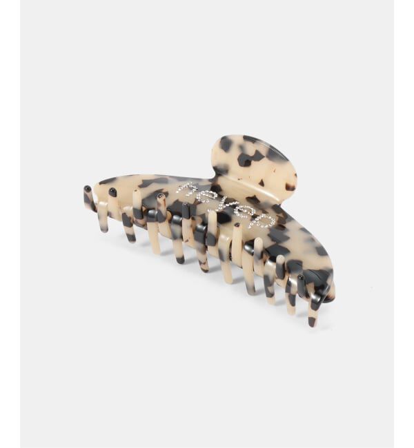 U by SPICK&SPAN「heyep/ヘイップ Fine Rhinestone Logo Hair Clip」|その他|ブラウン