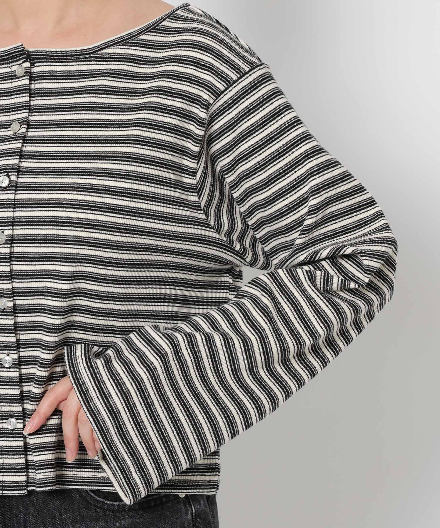 LOWRYS FARM「マルチＷＡＹカットカーディガンＬＳ」|Tシャツ・カットソー|