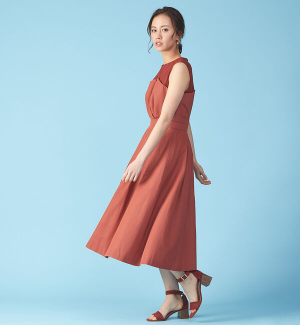Rouge vif「レースコンビフィット&フレアワンピース」|ワンピース|