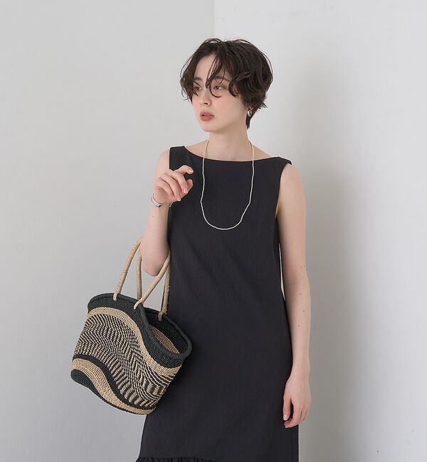 Rouge vif「【The Bagmati/ザ バグマティ】柄カゴバッグ」|かごバッグ|