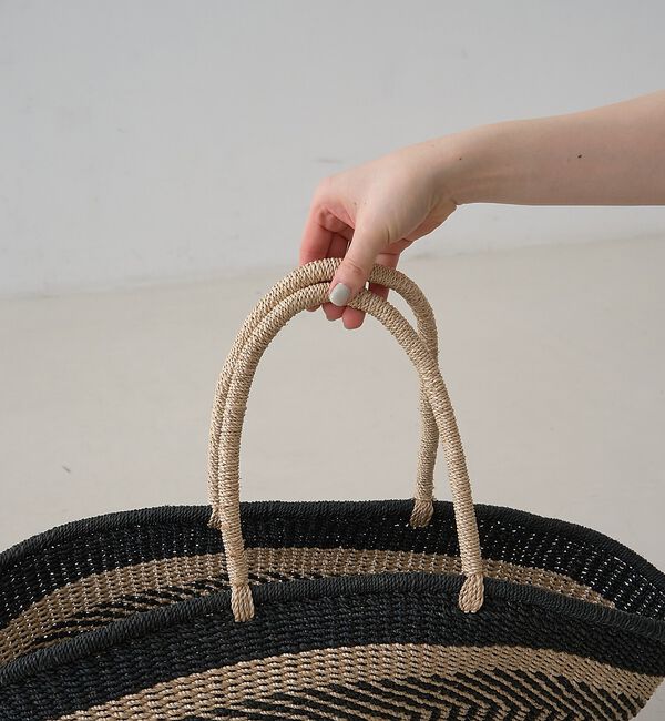 Rouge vif「【The Bagmati/ザ バグマティ】柄カゴバッグ」|かごバッグ|