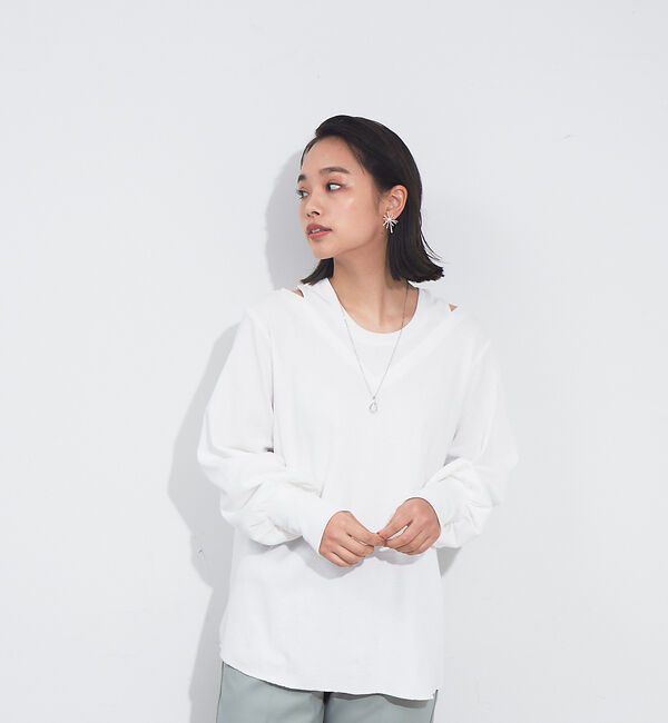 NOMINE「アメスリタンクレイヤードハニカムプルオーバー」|Tシャツ・カットソー|