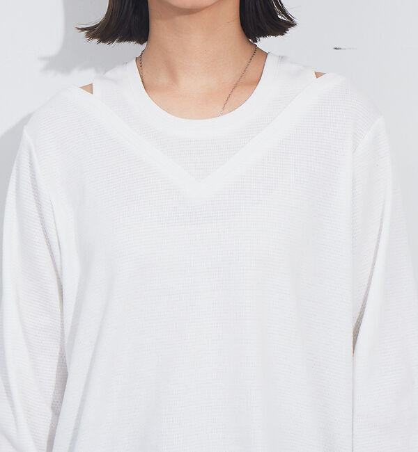 NOMINE「アメスリタンクレイヤードハニカムプルオーバー」|Tシャツ・カットソー|