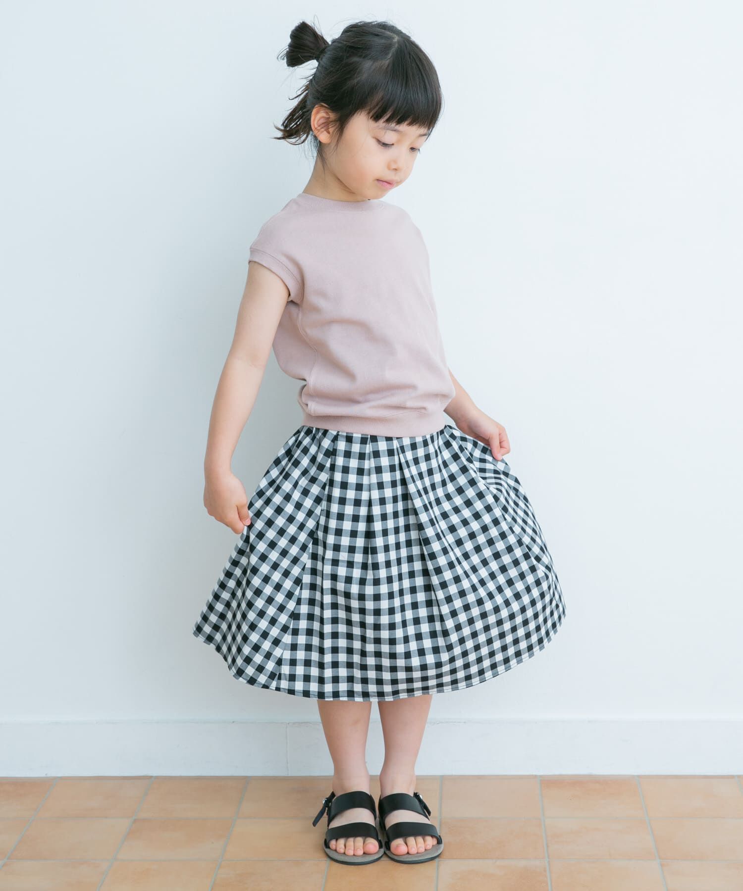 URBAN RESEARCH DOORS「『親子リンク』ウエストタックフレアスカート(KIDS)」|その他|