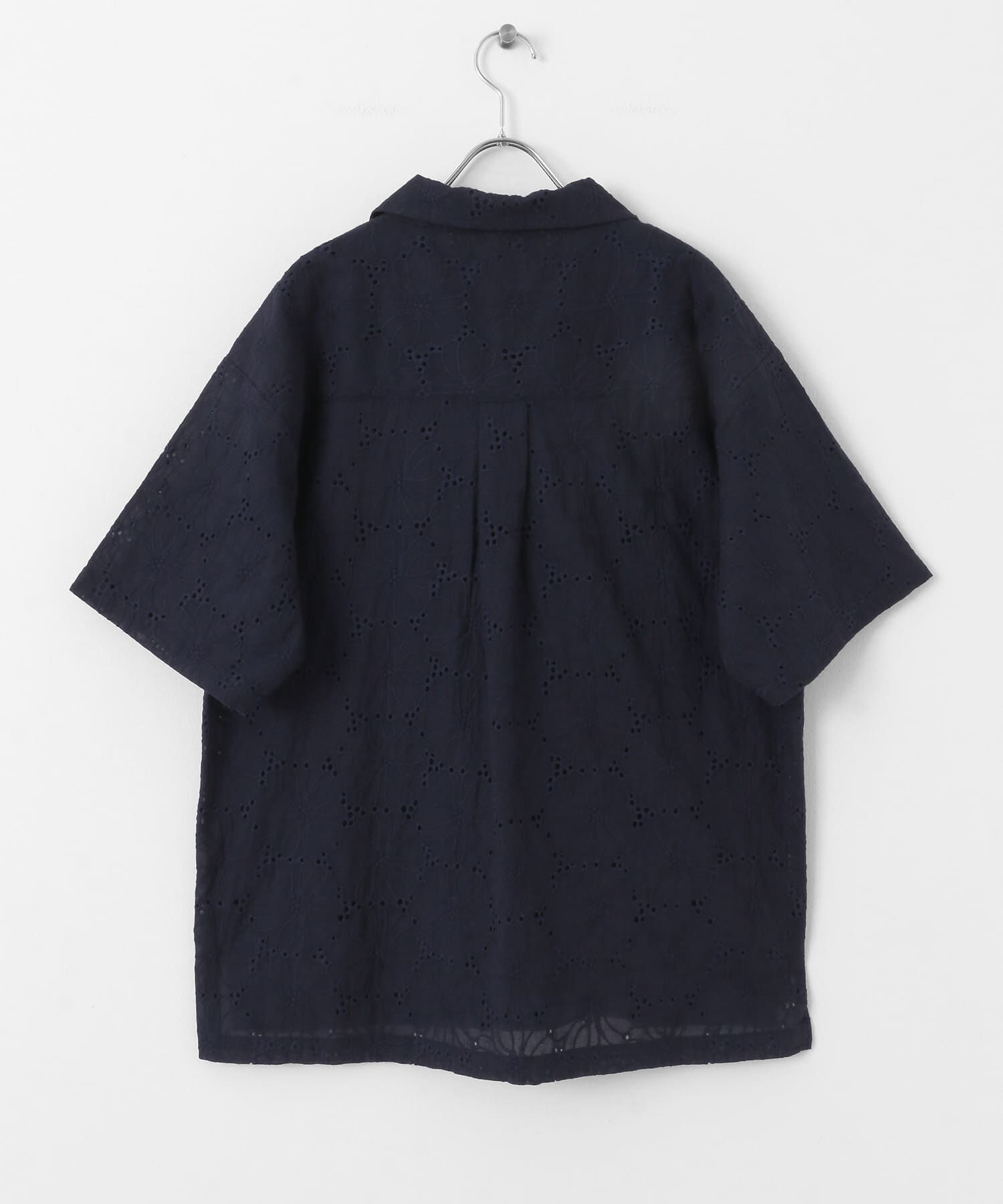 Sonny Label 「レース刺繍ショートスリーブシャツ」|シャツ・ブラウス|