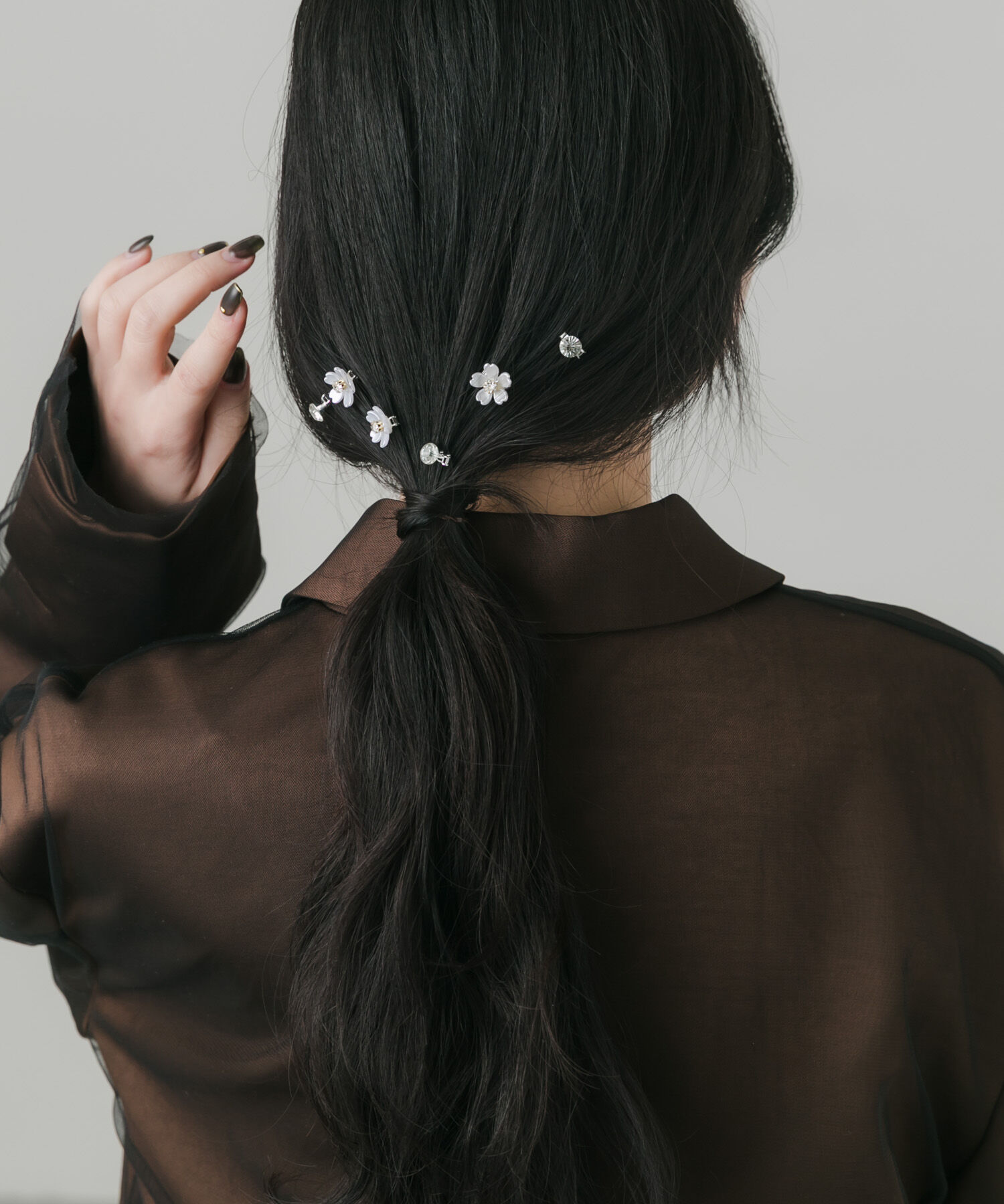 SMELLY「フラワビジューセットヘアクリップ」|その他|