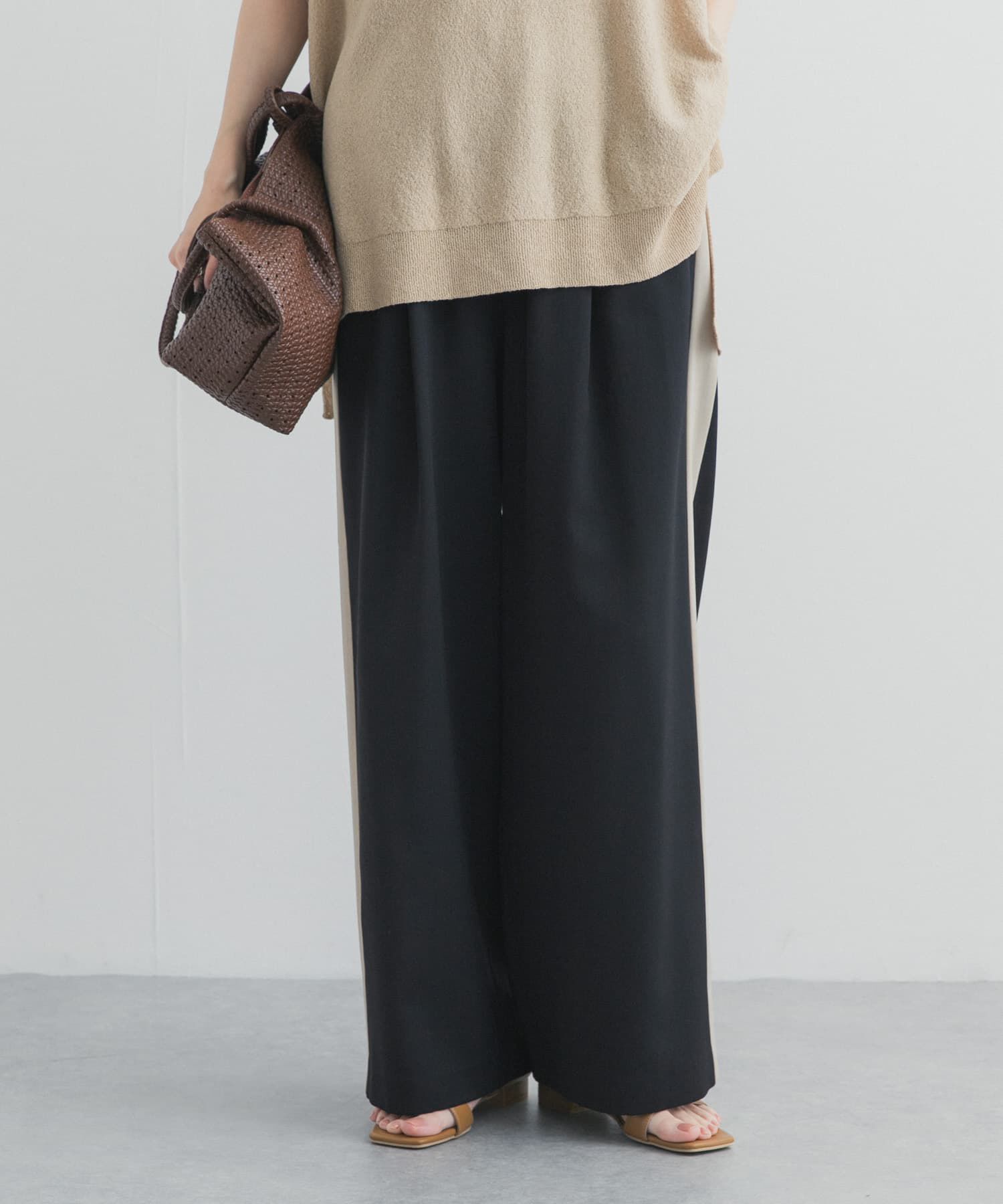URBAN RESEARCH DOORS「サマーウールMIXラインパンツ」|その他|