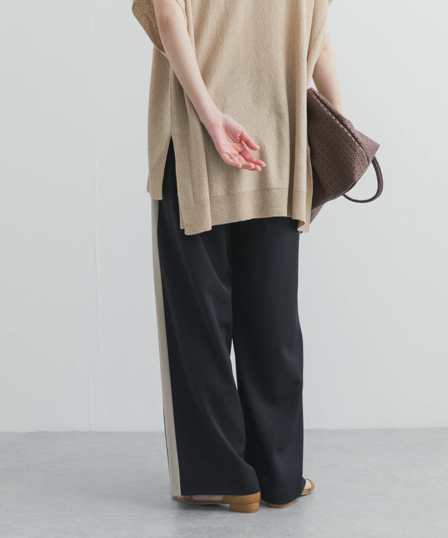 URBAN RESEARCH DOORS「サマーウールMIXラインパンツ」|その他|