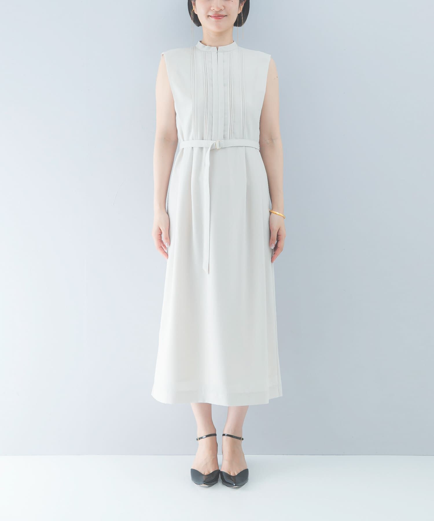 URBAN RESEARCH ROSSO「クールタッチ 防シワストレートワンピース」|ワンピース|