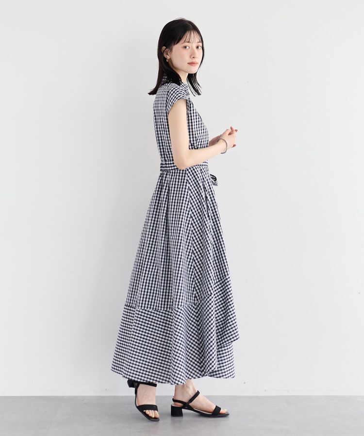 YECCA VECCA「フラワーレースカシュクールワンピース」|ワンピース|