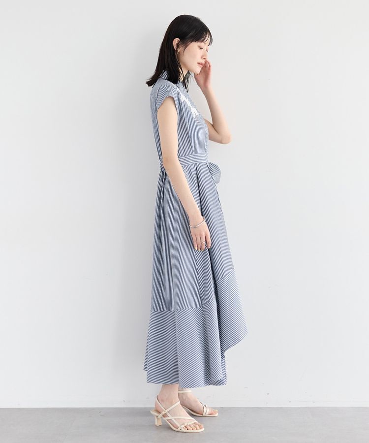 YECCA VECCA「フラワーレースカシュクールワンピース」|ワンピース|
