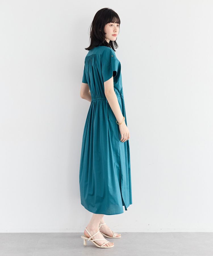 YECCA VECCA「【ORGABITS】タックシャツワンピース」|ワンピース|