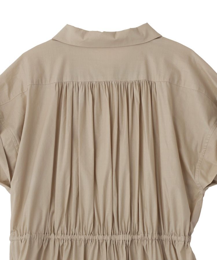 YECCA VECCA「【ORGABITS】タックシャツワンピース」|ワンピース|