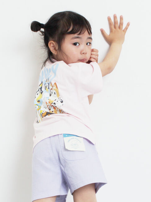 Samansa Mos2 Lagom「【ブルーイ】ポケット付きプリントTシャツ」|Tシャツ・カットソー|