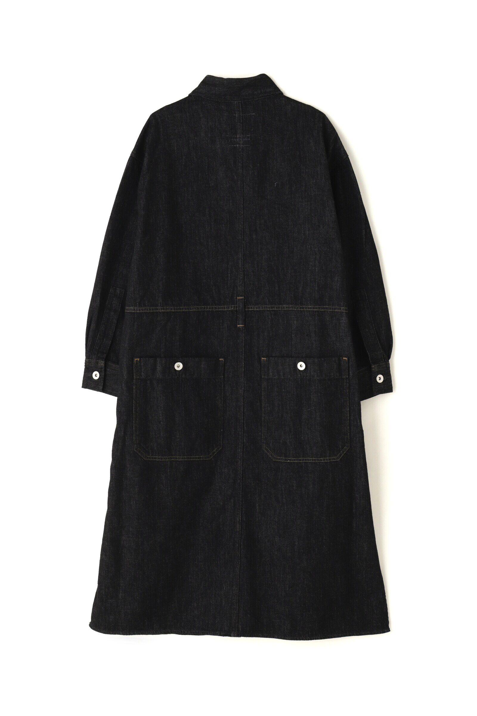 MHL.「CANTON LIGHT DENIM BLACK」|ワンピース|