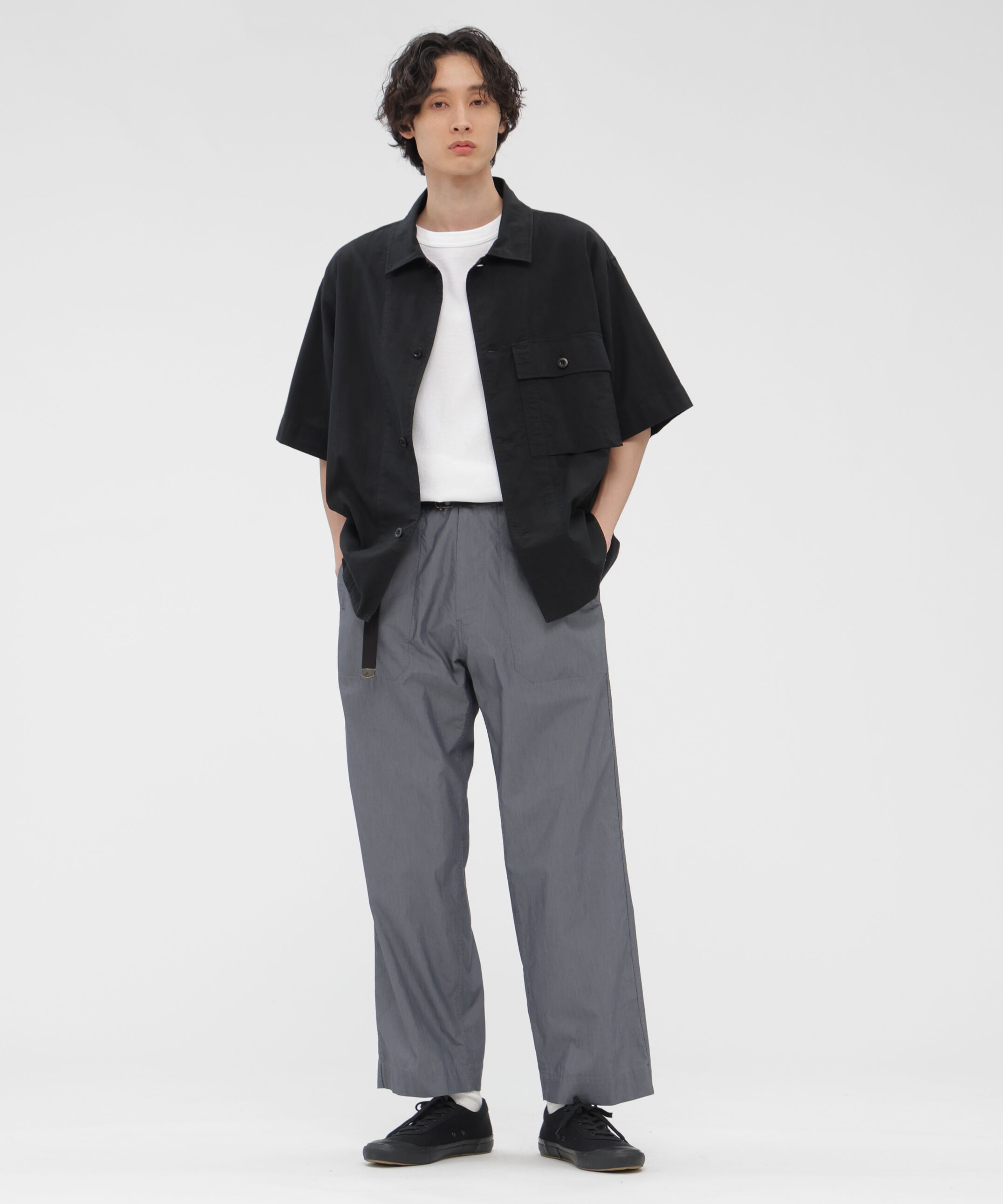 MHL.「RAW SLUB COTTON JERSEY TOP」|Tシャツ・カットソー|