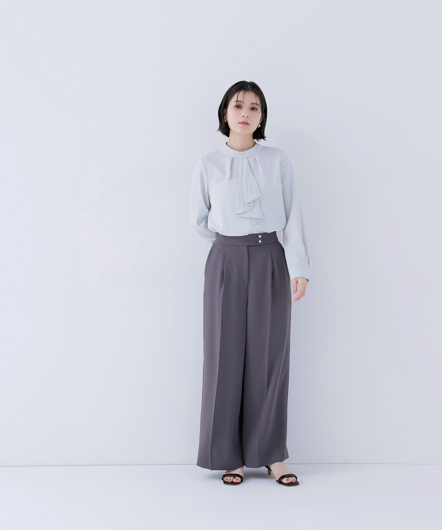  「メタルポイントワイドパンツ」|その他|