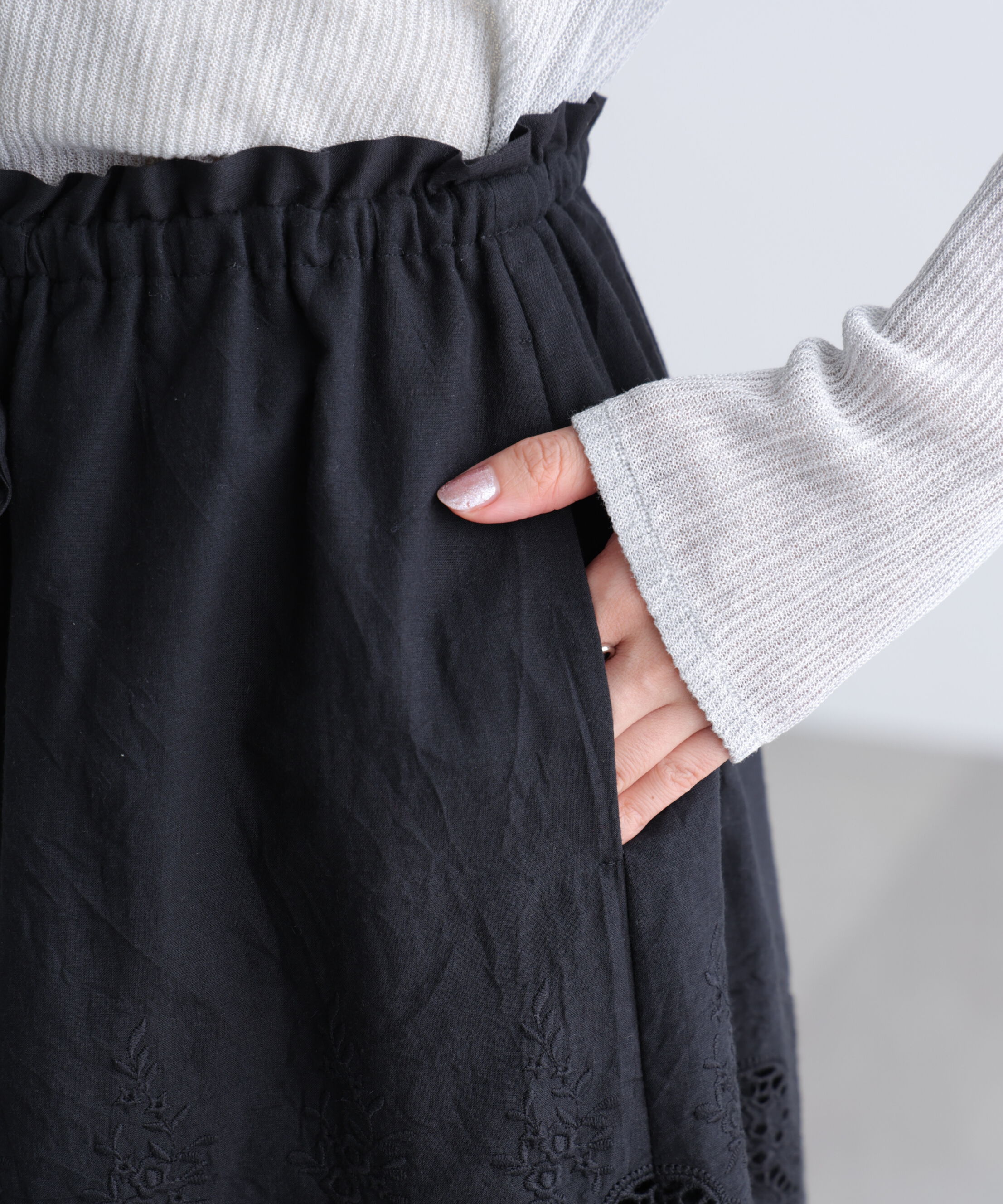 「コットンレースキュロットショートパンツ」|その他|