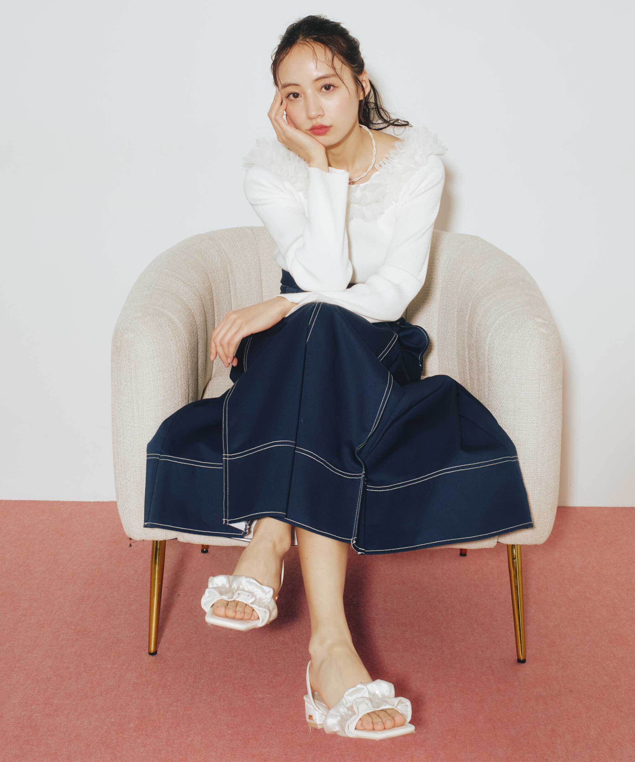  「「Dickies &times; JILL by JILL STUART」別注ステッチロングスカート」|スカート|
