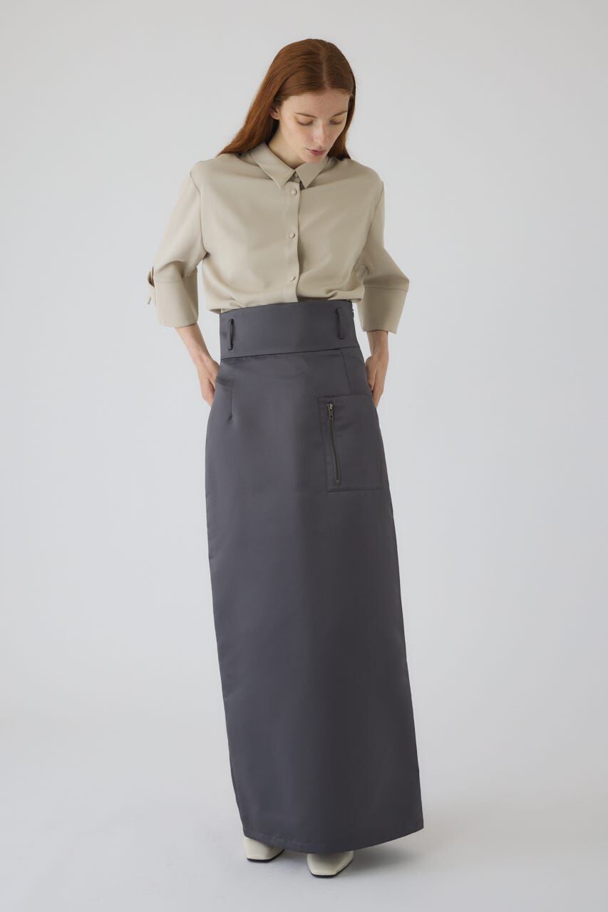 RIM.ARK 「Zip pocket SK」|スカート|GRY