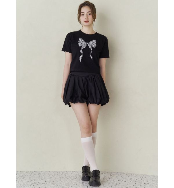 CALNAMUR「SKIRT LIKE BALOON MINI CULOTTES/スカートライクバルーンミニキュロット」|スカート|