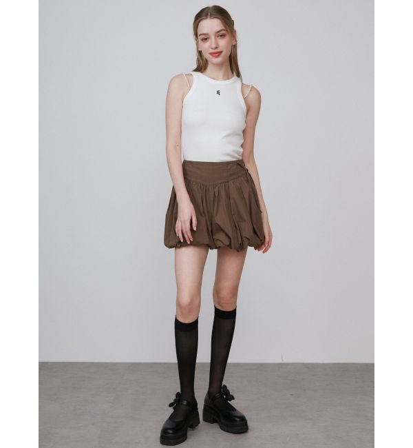 CALNAMUR「SKIRT LIKE BALOON MINI CULOTTES/スカートライクバルーンミニキュロット」|スカート|