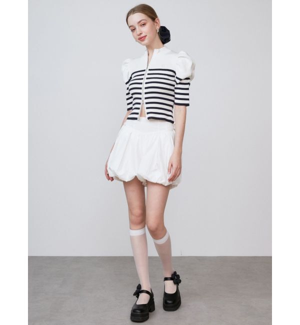 CALNAMUR「SKIRT LIKE BALOON MINI CULOTTES/スカートライクバルーンミニキュロット」|スカート|